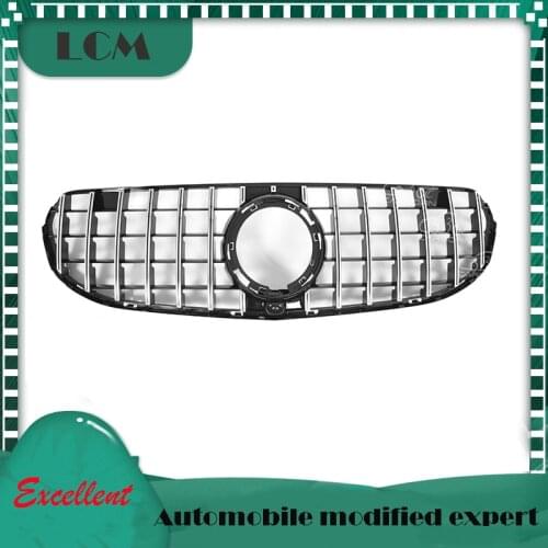 New Product GT Style ABS Plastic Front Bumper Racing Grille For-Mercedes-Benz GLC-class X253 Sport 2020 2021