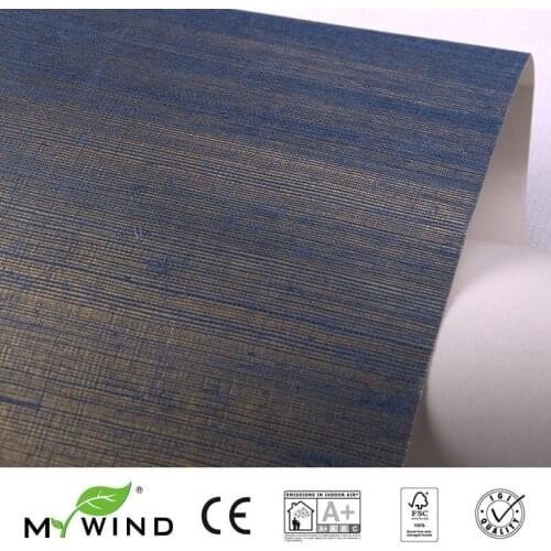 3D wallpapers designs european vintage bedroom decorative wallpaper Office Restaurant 2019 MY WIND Grasscloth Wallpaper sisal