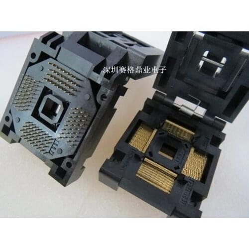 Original YAMAICHI IC Test Seat IC51-1284-1702 Burning Programme TQFP128 QFP128 Socket Adapter