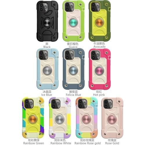 360-degree rotating ring For iPhone 11 12 ProMax 12min Protection Case For iPhone678 xrxs max ring can adjusted arbitrarily