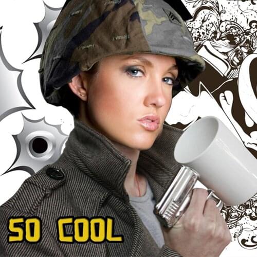 Funny Gun Mug Pistol Grip Coffee Cups Mugs Milk Tea Cup Creative Office Ceramic Coffee Mug Drinkware Dropshipping