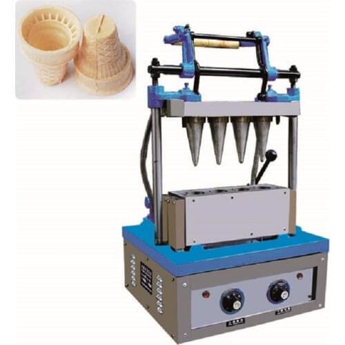2020 Ice Cream Waffle Cone Maker For Commercial 4 Heads DST-4 FREE CFR BY SEA envio gratis