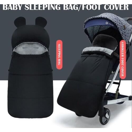 4 in 1 Winter Outdoor Baby Stroller Footmuff Sleepwear Infant Sleeping Bags Warm Waterproof Cushion Quilt for Newborn