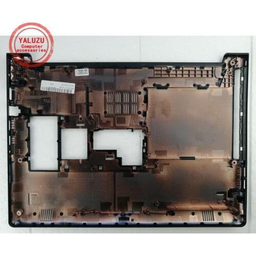 YALUZU NEW Laptop Bottom Base case Cover For Lenovo Ideapad 310-14 310-14ISK D shell lower case AP10Q000700 AP10Q000C00 black