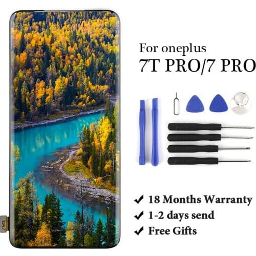 Brand New For OnePlus 7T Pro LCD 7 ProDisplay Touch Screen Digitizer Assembly For One Plus 7 Pro Display Replacement OEM Quality