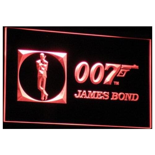 G046 James Bon 007 LED Neon Light Signs