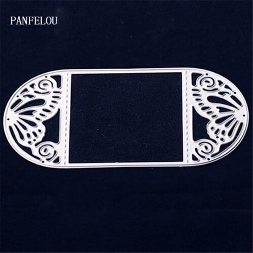 PANFELOU console Metal craft paper die cutting dies for Scrapbooking/DIY Hand account Easter wedding Halloween cards