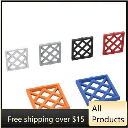 10PCS High-Tech Assemble Particle 38320 1x2x2 Grid Window Building Blocks Kit Part Idea DIY Toys For Children Birthday Gifts