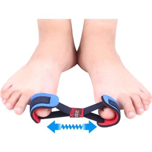 1 Pcs Hallux Valgus Corrector Elastic Belt Big Toe Separator Bunion Splint Recovery Training Brace Straightener Feet Care Tool