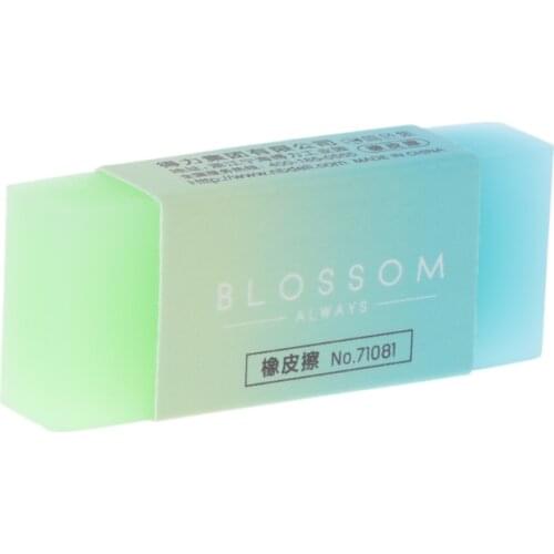 Soft Durable Flexible Cube Cute Colored Pencil Rubber Erasers For School Kids