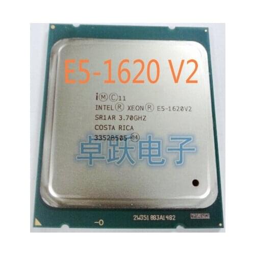 Intel Xeon Processor E5-1620 V2 E5-1620V2 CPU LGA 2011 Server processor 100% working properly Desktop Processor free shipping