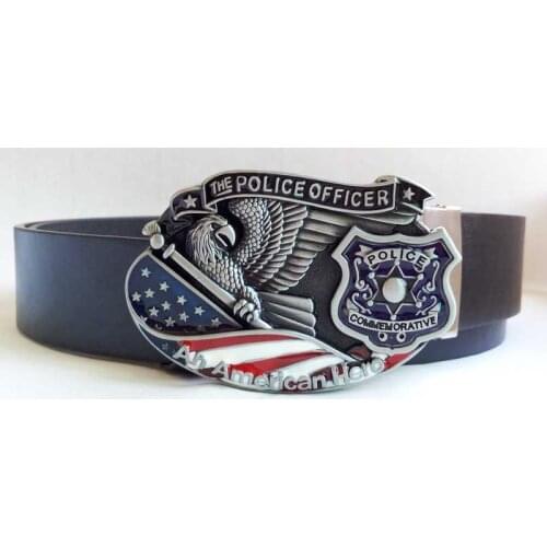T-DISOM Western American Flag Belt Buckle With 130cm PU Black Belt In High Quality Drop shipping