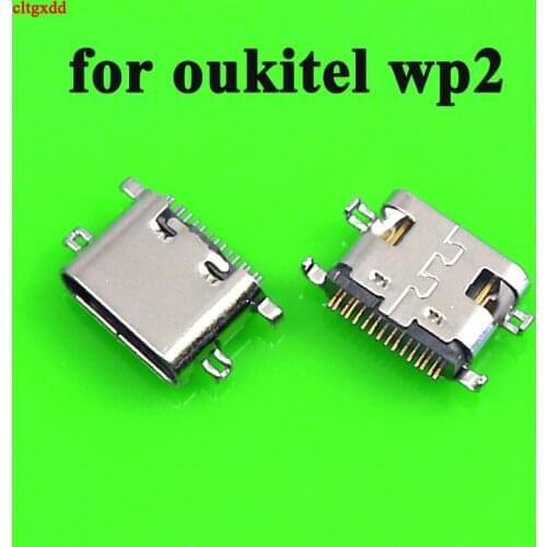 2Pcs Micro Mini USB Charging Port Dock Plug Connector For Elephone P8 Vernee X V2 Pro MT6763 Octa Core Jack Socket Replacement