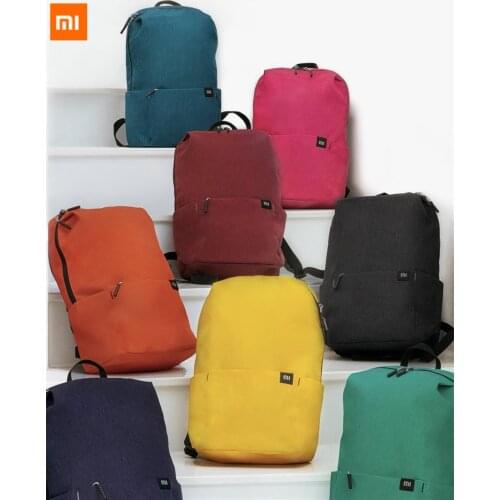 Hot 8 Colors Original Xiaomi Backpack Urban Leisure Sports Waterproof Chest Pack Bags Small Size 10L Bag for Women Men travel