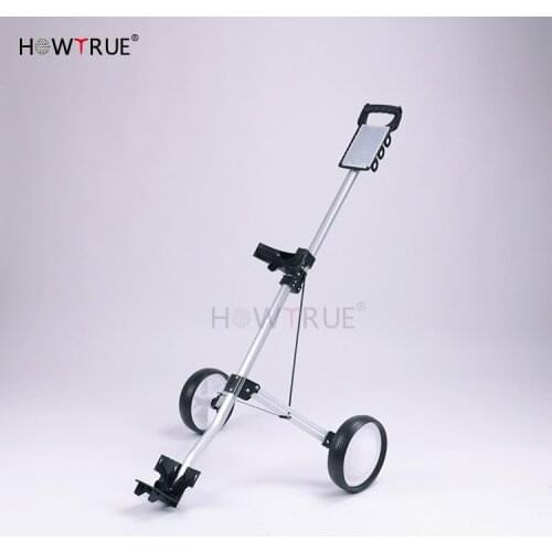 Golf ball trailer folding wheel ball bag car monopack golf cart wheel golf trolley Carrinhos de golfe