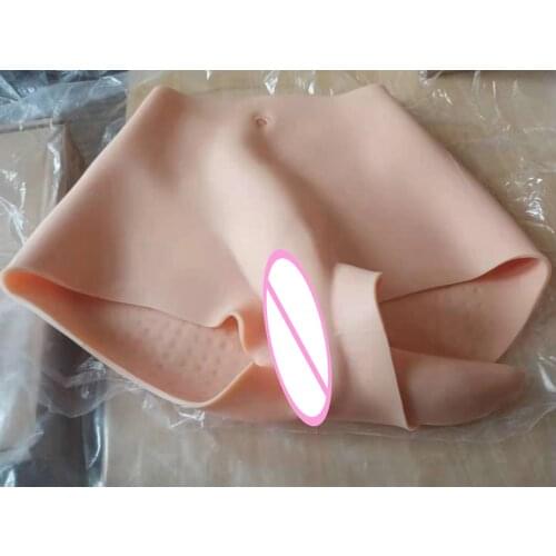 6G Upgrade Vagina Panties Shemale Crossdresser Silicone Realistic Pussy Pants Transgender Artificial Sex Fake Underwear Lift Hip