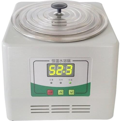 Intelligent temperature control single hole constant temperature water bath pot, timed water bath heating