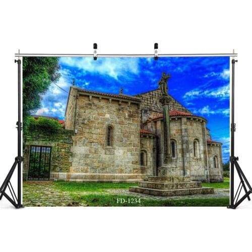 Vinyl Photography Backdrop Grunge House Photo Background for Photo Studio Baby Newborn Shower Kids Portrait Photophone