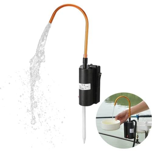 Fishing Suction Device Water Absorber Machine Charge Fishing Automatic Pump Intake Hand Washers Outdoor Fishing Equipment Tool