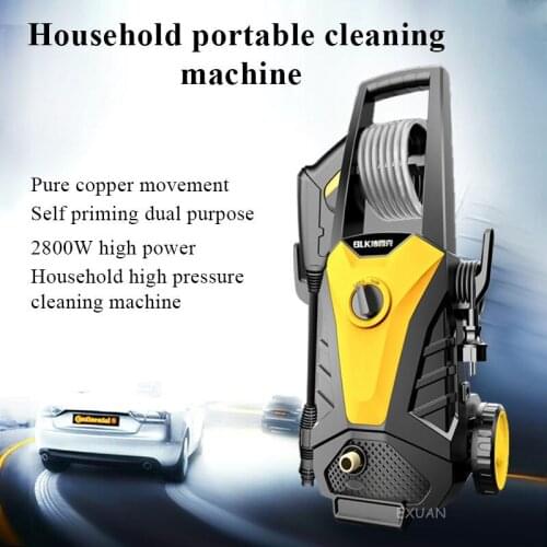 High voltage car washing machine 220V home portable car washing machine multi function high power high pressure cleaning machine