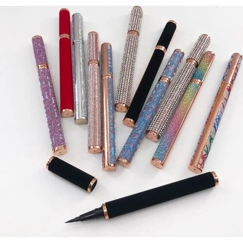 Wholesale Self Adhesive Liquid Eyeliner for Makeup Eyelashes Tool Long Lasting Pen Pencil