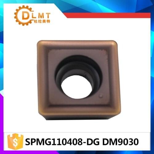10pcs SPMG110408 DG DM9030 U Drill carbide inserts drilling cutter high quality indexable insert drills turning cnc lathe tools