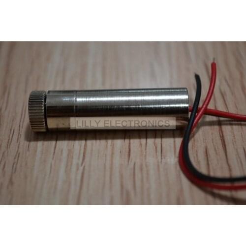 100mw 405nm Violet/Blue Focusable Adjustable Laser Line Module 120 degrees