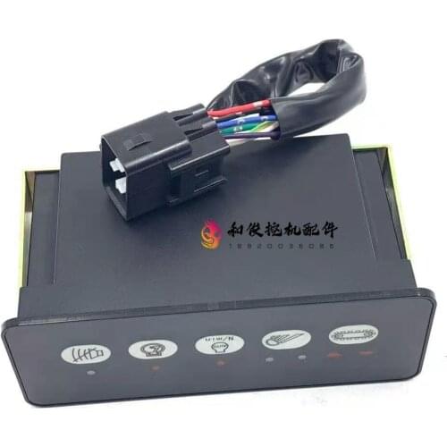 Free Shipping Liugong excavator LG920 922 936 915 925D headlamp control panel switch, control accessories