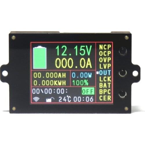 80V/500V 100A/200A/300A/500A Wireless Voltage Meter Ammeter Battery Coulometer 2020 New