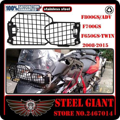 Quick Release Headlight Guard Protector For BMW F650GS F700GS F800GS GS/Adventure