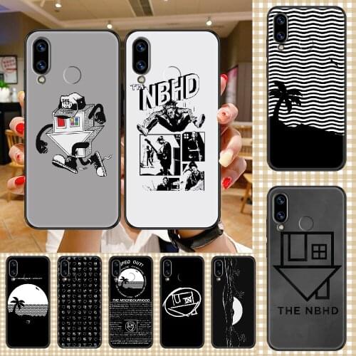 Neighbourhood NBHD Phone case For Huawei Honor 6 7 8 9 10 10i 20 A C X Lite Pro Play black trend cell cover luxury waterproof 3D