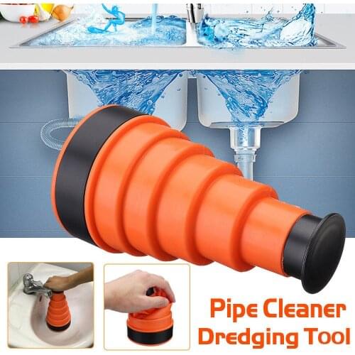 Dropship Clog Cannon High Pressure Powerful Manual Air Power Drain Blaster Pump Bathroom Kitchen Sink Plunger Pipe Clog Remover