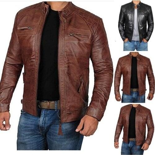 Мужские байкерские куртки Hallolilla China At AliExpress