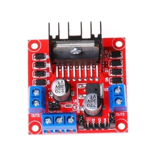 L298N Driver Board Module L298 Stepper Motor Smart Car Robot Stepper Drive Accessories Breadboard Peltier High Power