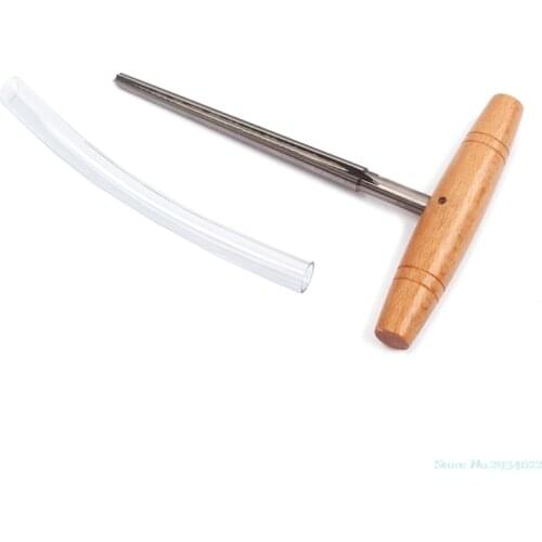 New Violin Peg Hole Reamer 1:30 Taper Wood Handle for 3/4 4/4 Violins Luthier Tool Drop Ship