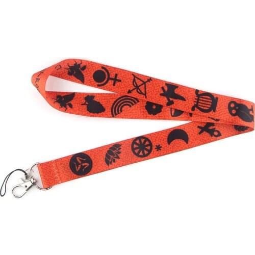 ZF1290 1pcs High Quality Percy Jackson Camp Half-Blood Neck Lanyard For Phone Keys ID Card Creative Lanyards