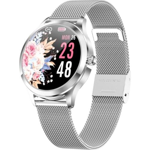Smart Watch IP68 Waterproof Fashion Women Smartwatch Heart Rate Sleep Health Monitor Long Battery Life Watch For Android IOS