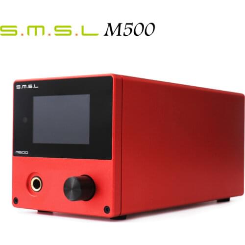 SMSL M500 ES9038PRO USB DSD DOP DAC Support MQA Headphone Amplifier With Remote Control