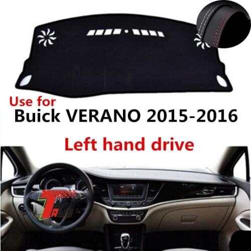 TAIJS Factory High Quality Protective Casual Leather Car Dashboard Cover For Buick VERANO 2015-2016 Left hand drive