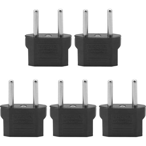 Universal US to EU Power Plug Converter Adapter AC Power Charger Adapter 8.28