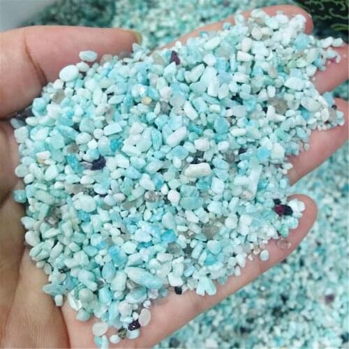 100g Natural amazonite stone Small particles Quartz Crystal Wand Points Healing Gemstone Wand feng shui crystals