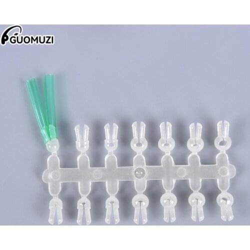 2pcs Fishing Glow Stick Clip Used On Fishing Rod Feeder Clip On The Rod Tip Fluorescent Light Sticks Light Night Float Holder