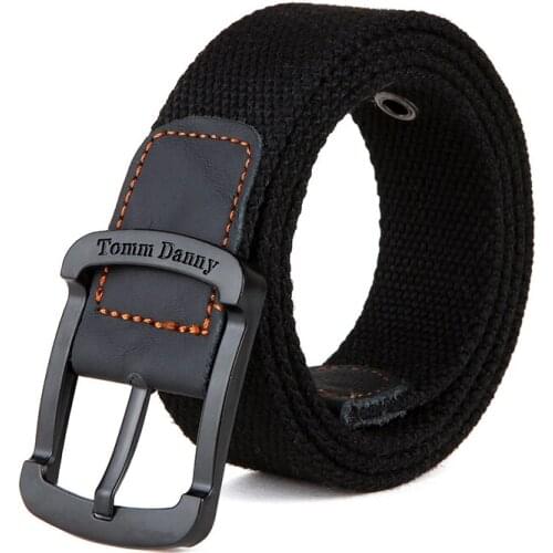 Brand Designer Fashion Men elastic knitted Belt Metal Buckle Waist Strap Military Army Tactical Belt For Jeans