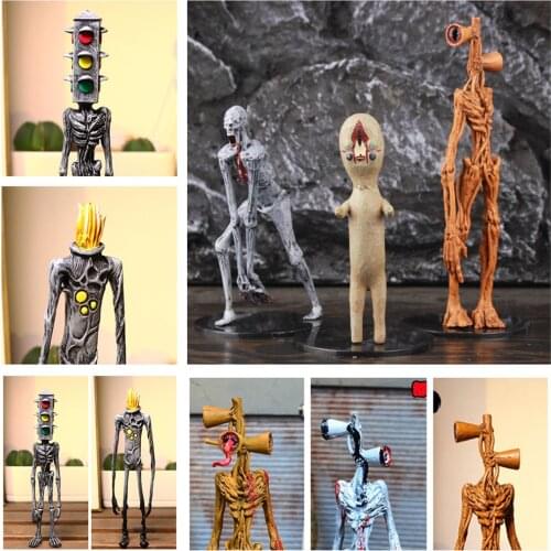 Anime scp 6789 173 096 Siren Head The Original Sculpture Shy Guy Figurine Horror Urban Legend Foundation Action Figure Doll Toys
