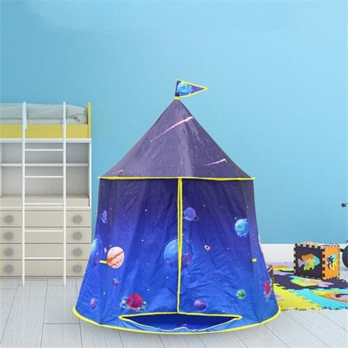 Kids Game Play Tent Creative Develop Outdoor Indoor Yurt Castle Playhouse Toy Portable Foldable Princess Castle Tulle Children