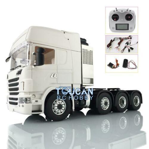 LESU 1/14 Metal Chassis Sca Hercules R730 Cab W/ Equipment Radio Tractor Truck THZH0681-SMT3