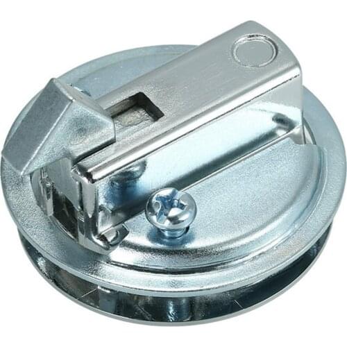 Boat Hatch Latch Pull, Marine 2 inch 50mm Flush Pull Slam Latches, Aluminium Alloy, Round Deck Hatch for RV Yacht