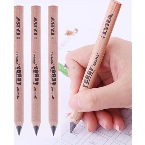 Lyra Ferby Chunky Jumbo Graphite Triangular Starter Pencils ,for young children,developing their drawing and writing skills