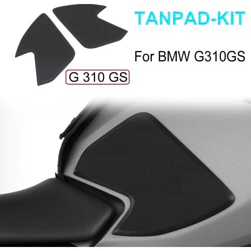 Motorcycle Non-slip Side Fuel Tank Stickers Waterproof Pad Rubber Sticker For BMW G310GS G310R G 310 R GS