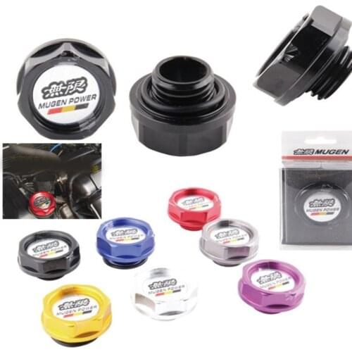 Mugen Power Performance Oil Cap Oil Fuel Filter Racing Engine Tank Cap Cover For HONDA B Series D Series